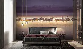 Tapeta ścienna 3d duotone stripes mini | Extradecor