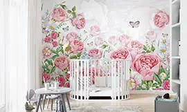 Tropische Fantasie Nacht Fototapete | Extradecor