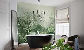 Summer meadow wall mural wallpaper | Extradecor