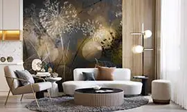 3d двухцветные полоски фотообои | Extradecor
