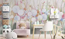 Papiers peints muraux pour chambre et bureau | Sur mesure | Conception moderne haut de gamme
