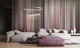 Winter trees day wall mural wallpaper | Extradecor